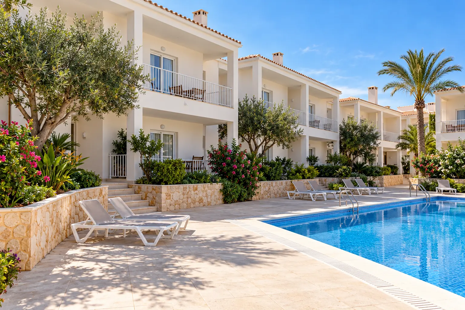 Fachada y balcones del patio, imagen ilustrativa